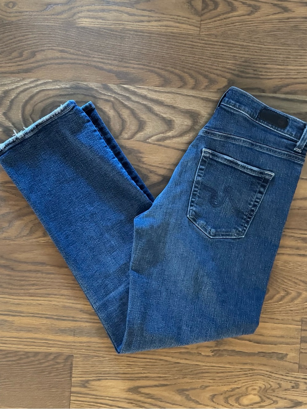 AG Brinley Mid-Rise Straight Jeans